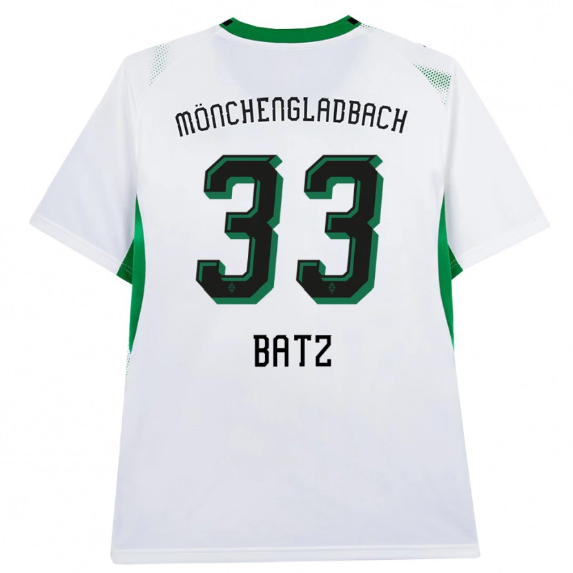 Danxen Damen Daniel Batz #33 Weiß Schwarz Grün Heimtrikot Trikot 2026/27 T-Shirt Österreich