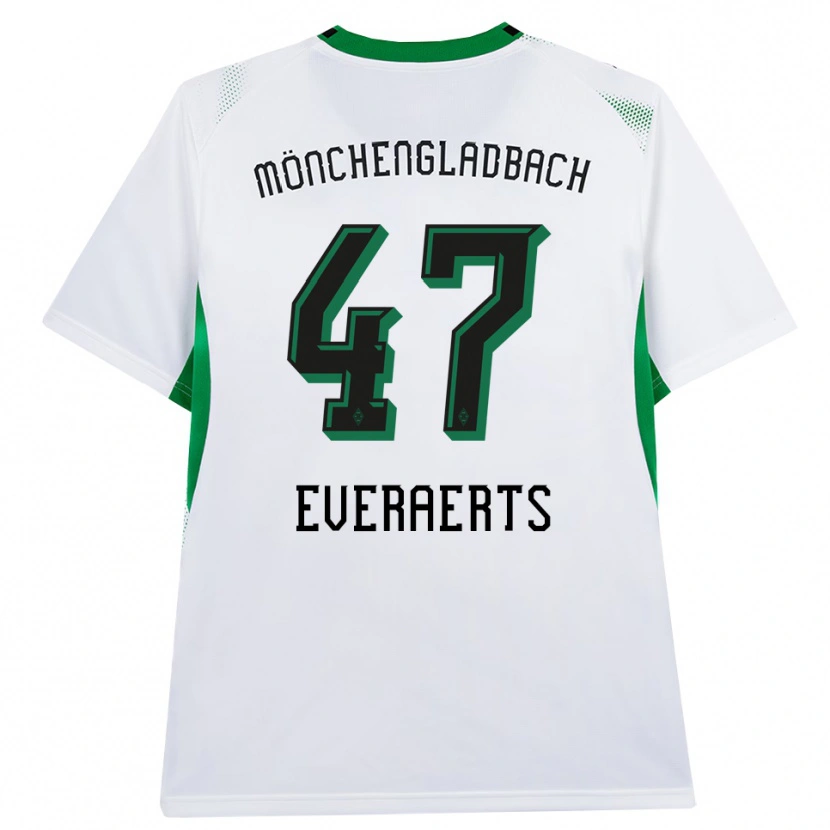 Danxen Damen Kim Everaerts #47 Weiß Schwarz Grün Heimtrikot Trikot 2026/27 T-Shirt Österreich