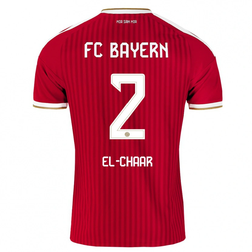 Danxen Damen Adam El-Chaar #2 Rot Weiß Blau Heimtrikot Trikot 2026/27 T-Shirt Österreich