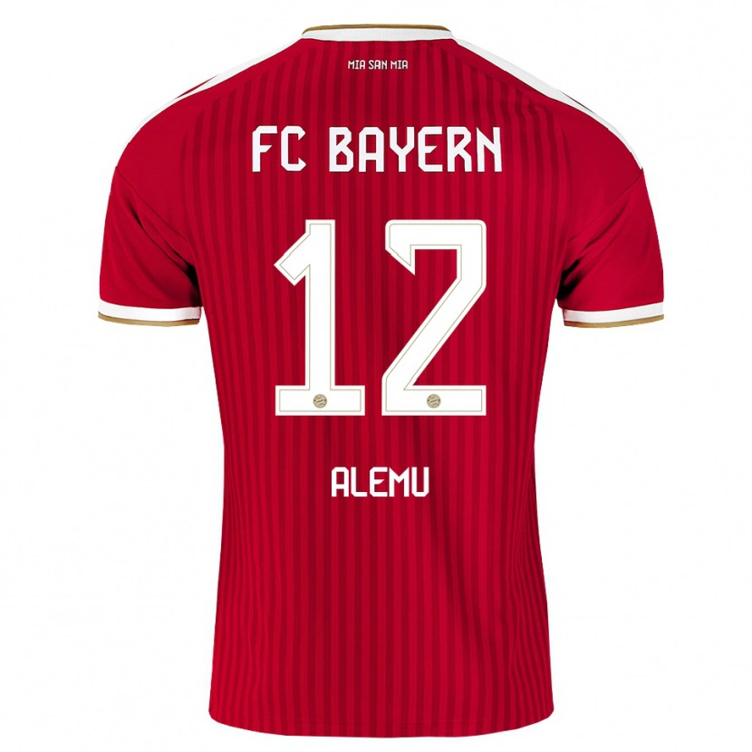 Danxen Damen Liul Alemu #12 Rot Weiß Blau Heimtrikot Trikot 2026/27 T-Shirt Österreich