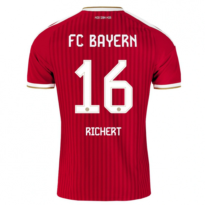 Danxen Damen Leonhard Richert #16 Rot Weiß Blau Heimtrikot Trikot 2026/27 T-Shirt Österreich