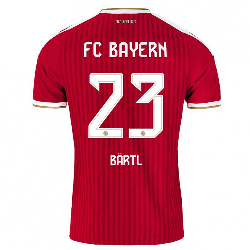 Danxen Damen Jannis Bärtl #23 Rot Weiß Blau Heimtrikot Trikot 2026/27 T-Shirt Österreich