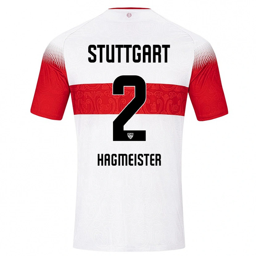 Danxen Damen Tom Hagmeister #2 Weiß Rot Gelb Heimtrikot Trikot 2026/27 T-Shirt Österreich