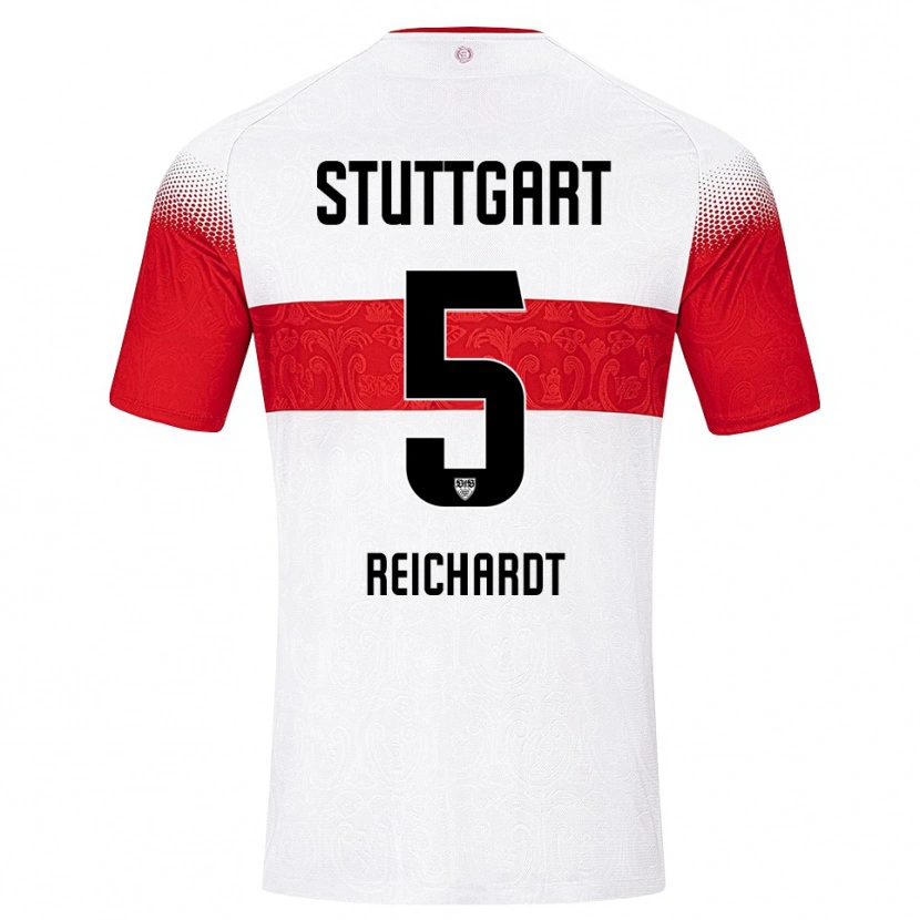 Danxen Damen Jona Reichardt #5 Weiß Rot Gelb Heimtrikot Trikot 2026/27 T-Shirt Österreich