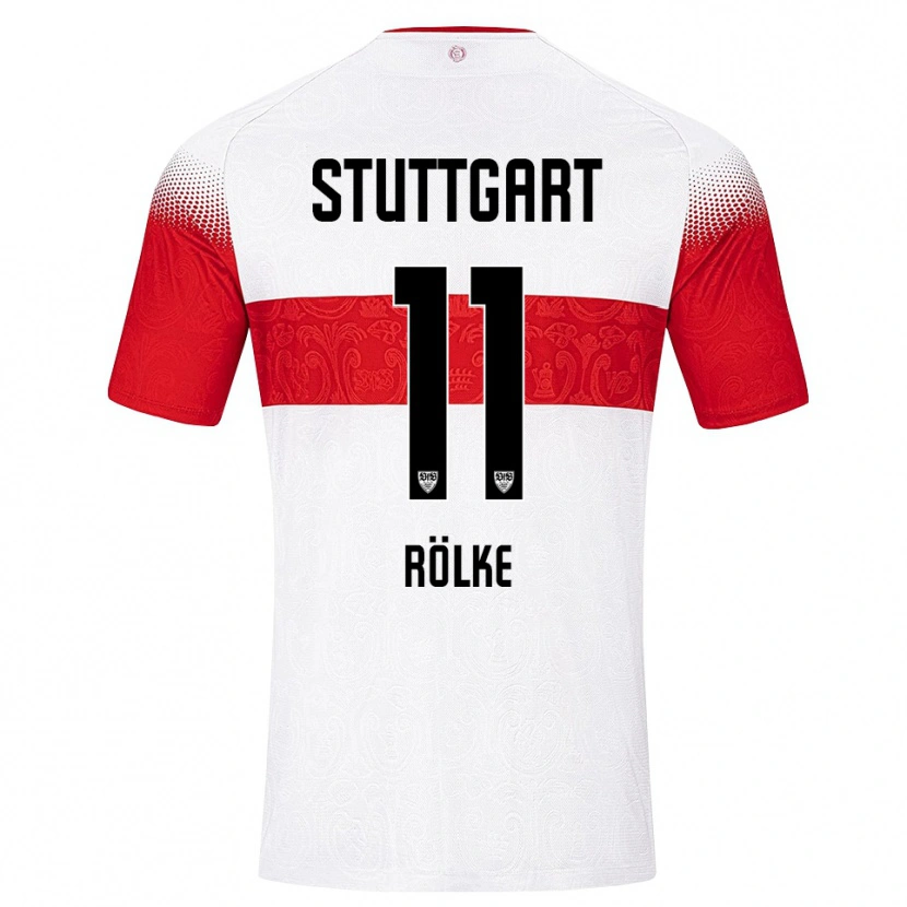 Danxen Damen Oliver Rölke #11 Weiß Rot Gelb Heimtrikot Trikot 2026/27 T-Shirt Österreich