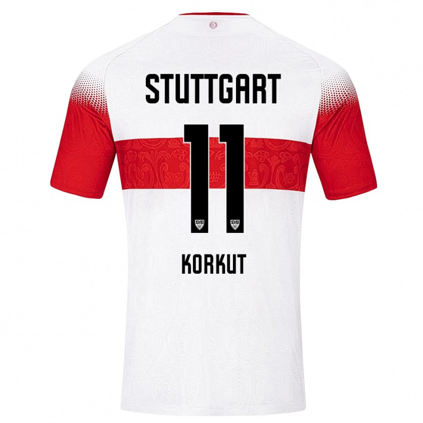 Danxen Damen Efe Korkut #11 Weiß Rot Gelb Heimtrikot Trikot 2026/27 T-Shirt Österreich