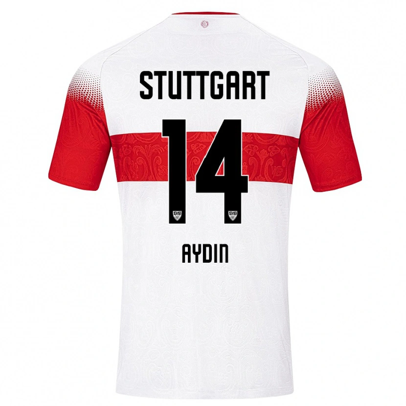 Danxen Damen Ali Aydin #14 Weiß Rot Gelb Heimtrikot Trikot 2026/27 T-Shirt Österreich