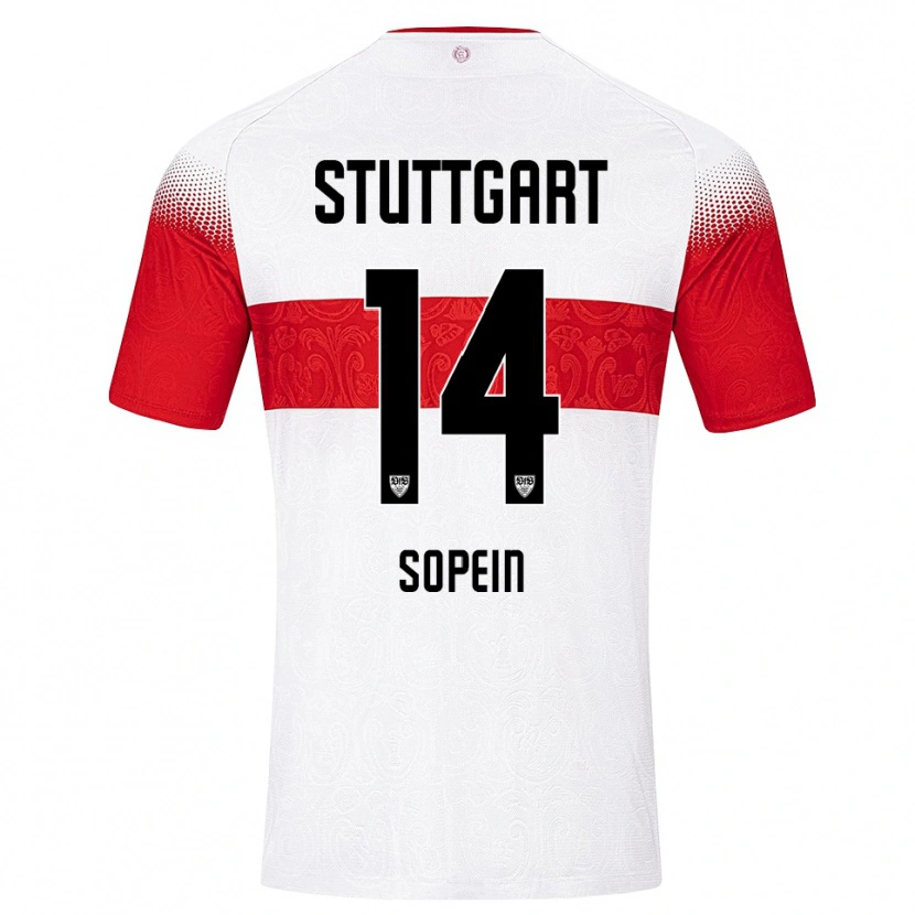 Danxen Damen David Sopein #14 Weiß Rot Gelb Heimtrikot Trikot 2026/27 T-Shirt Österreich