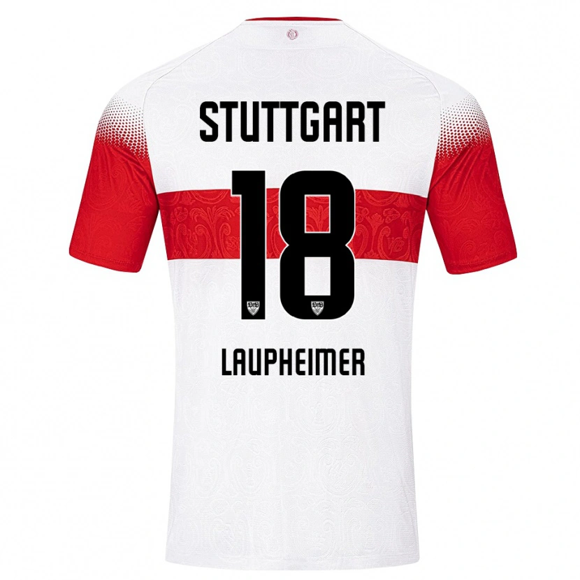 Danxen Damen Lukas Laupheimer #18 Weiß Rot Gelb Heimtrikot Trikot 2026/27 T-Shirt Österreich