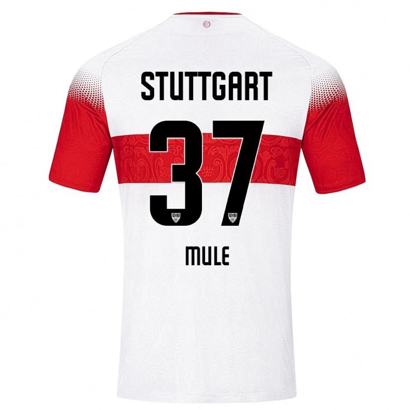Danxen Damen Salvatore Mule #37 Weiß Rot Gelb Heimtrikot Trikot 2026/27 T-Shirt Österreich