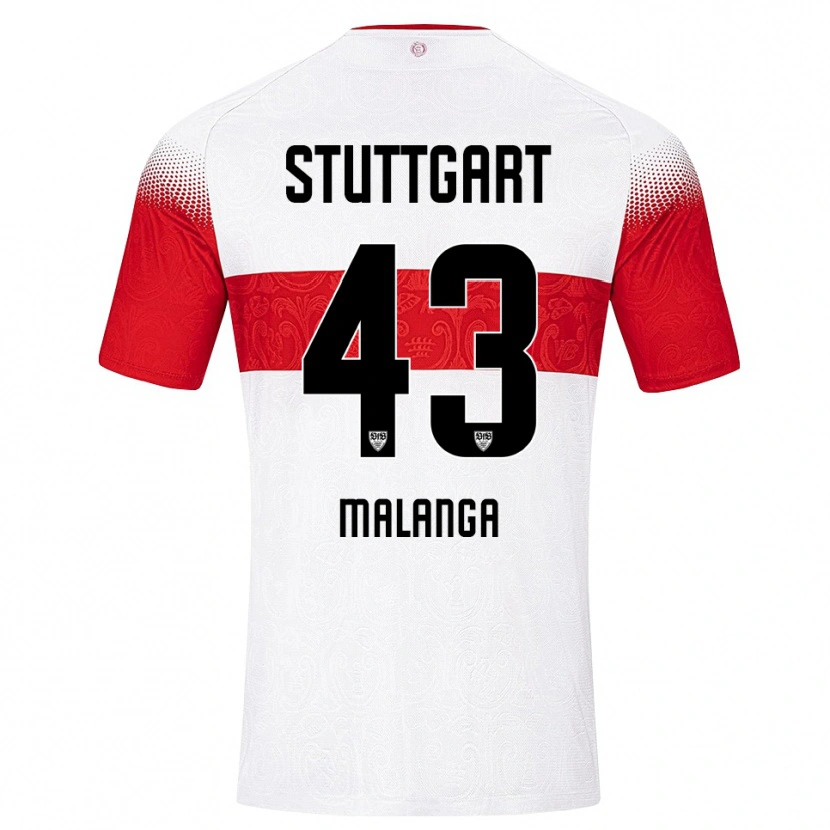 Danxen Damen Jarzinho Malanga #43 Weiß Rot Gelb Heimtrikot Trikot 2026/27 T-Shirt Österreich