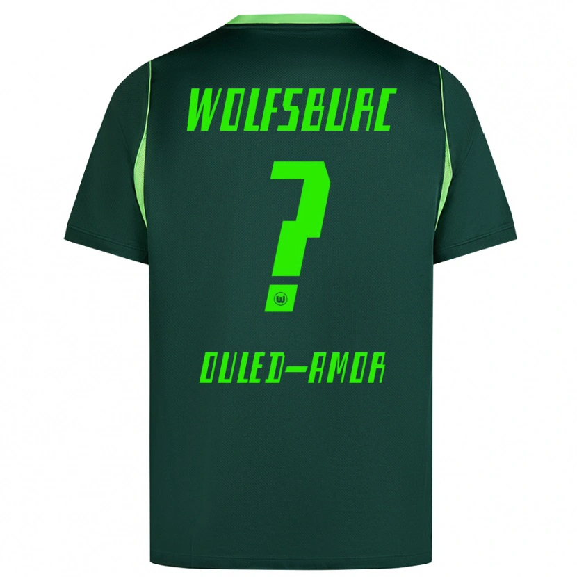 Danxen Damen Ghassan Ouled-Amor #0 Dunkelgrün Weiß Heimtrikot Trikot 2026/27 T-Shirt Österreich