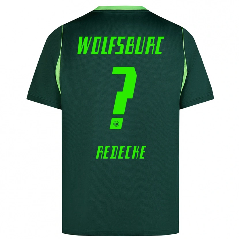 Danxen Damen Jan Redecke #0 Dunkelgrün Weiß Heimtrikot Trikot 2026/27 T-Shirt Österreich