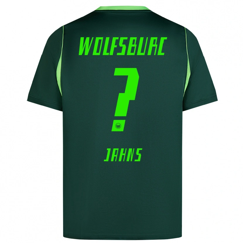 Danxen Damen Stefan Jahns #0 Dunkelgrün Weiß Heimtrikot Trikot 2026/27 T-Shirt Österreich