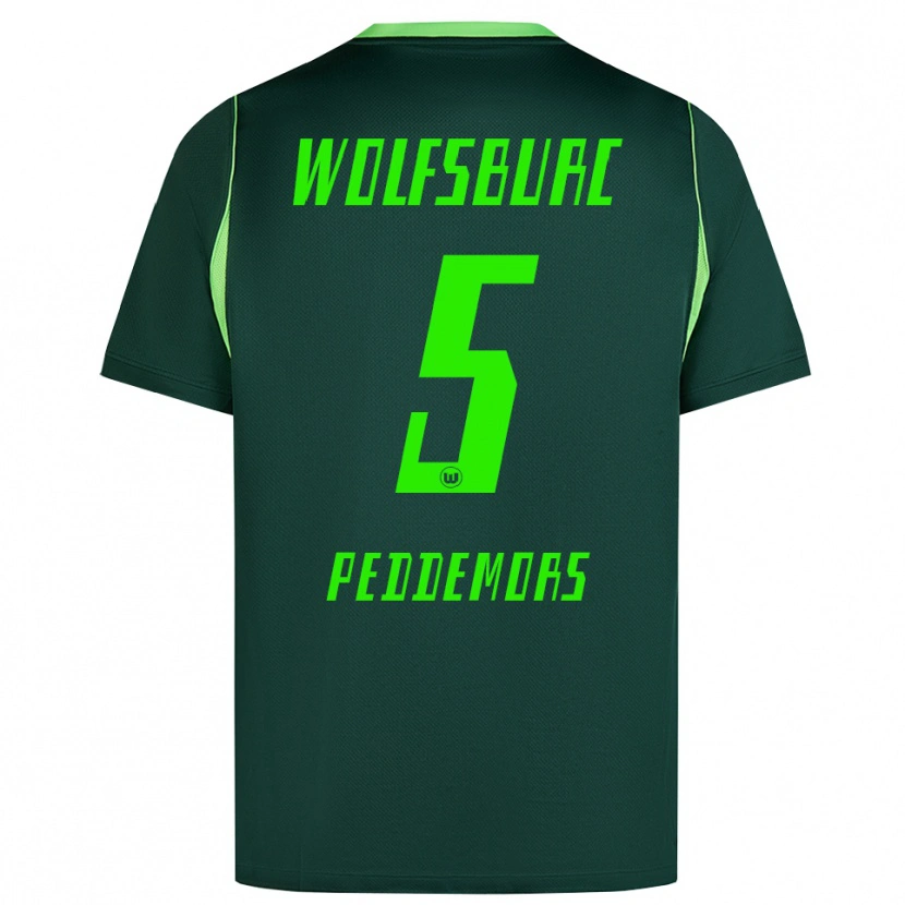 Danxen Damen Ella Peddemors #5 Dunkelgrün Weiß Heimtrikot Trikot 2026/27 T-Shirt Österreich
