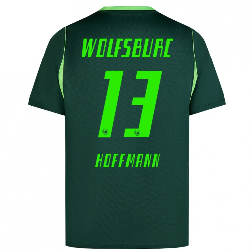 Danxen Damen Nils Hoffmann #13 Dunkelgrün Weiß Heimtrikot Trikot 2026/27 T-Shirt Österreich