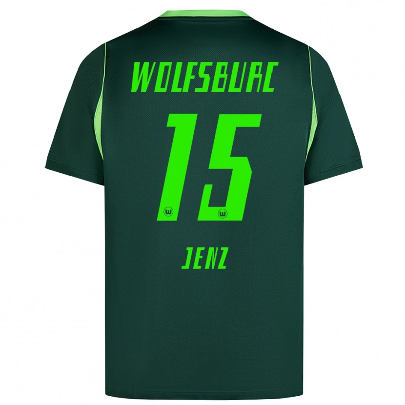 Danxen Damen Moritz Jenz #15 Dunkelgrün Weiß Heimtrikot Trikot 2026/27 T-Shirt Österreich