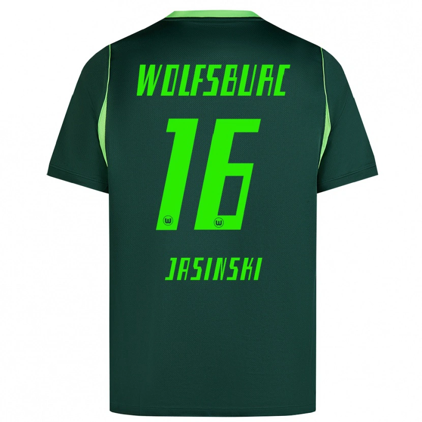 Danxen Damen Mateusz Jasinski #16 Dunkelgrün Weiß Heimtrikot Trikot 2026/27 T-Shirt Österreich