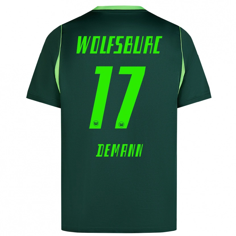 Danxen Damen Kristin Demann #17 Dunkelgrün Weiß Heimtrikot Trikot 2026/27 T-Shirt Österreich