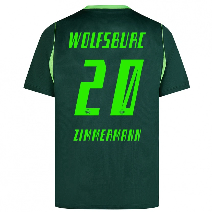 Danxen Damen Elia Zimmermann #20 Dunkelgrün Weiß Heimtrikot Trikot 2026/27 T-Shirt Österreich