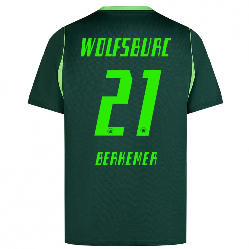 Danxen Damen Melvin Berkemer #21 Dunkelgrün Weiß Heimtrikot Trikot 2026/27 T-Shirt Österreich
