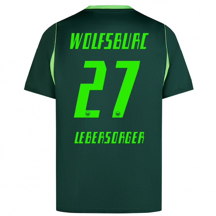 Danxen Damen Kevin Lebersorger #27 Dunkelgrün Weiß Heimtrikot Trikot 2026/27 T-Shirt Österreich