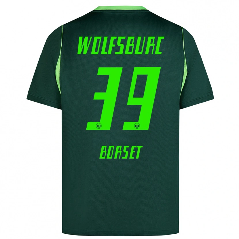Danxen Damen Anders Rønne Børset #39 Dunkelgrün Weiß Heimtrikot Trikot 2026/27 T-Shirt Österreich