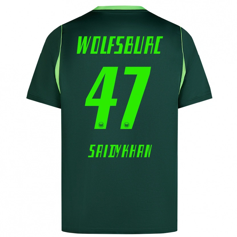 Danxen Damen Ibrahim Saidykhan #47 Dunkelgrün Weiß Heimtrikot Trikot 2026/27 T-Shirt Österreich