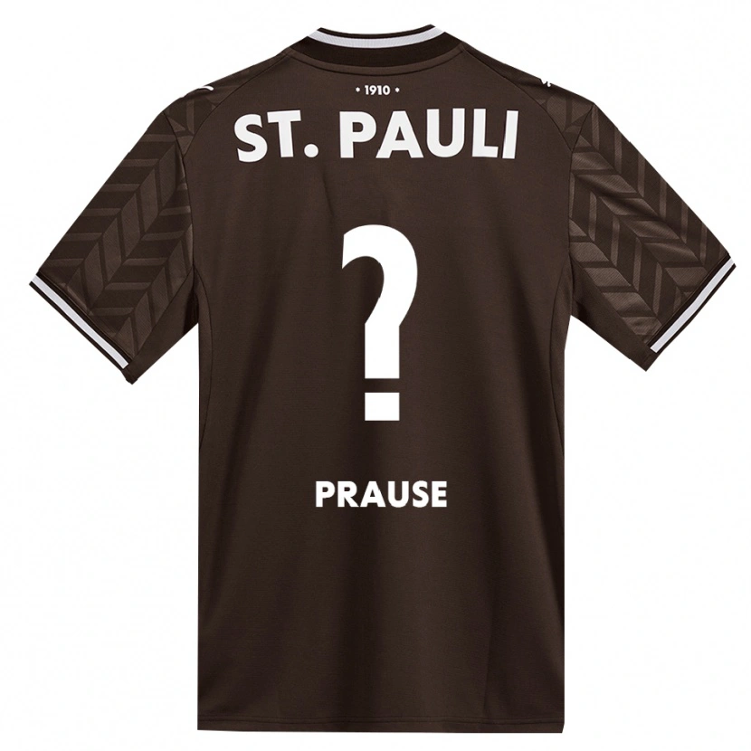 Danxen Damen Sebastian Prause #0 Kaffee Weiß Heimtrikot Trikot 2026/27 T-Shirt Österreich