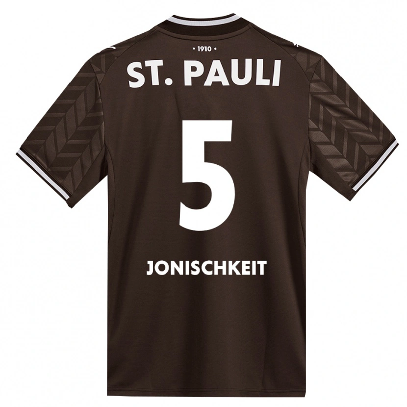 Danxen Damen Jamal Jonischkeit #5 Kaffee Weiß Heimtrikot Trikot 2026/27 T-Shirt Österreich