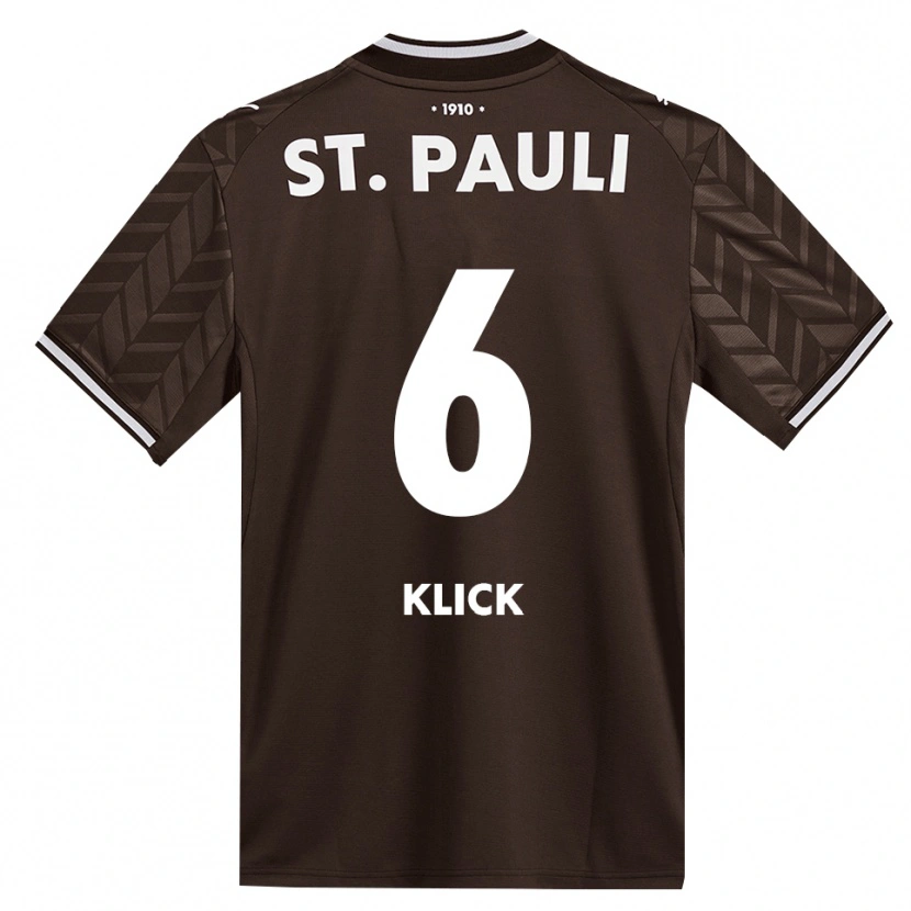 Danxen Damen Arvid Klick #6 Kaffee Weiß Heimtrikot Trikot 2026/27 T-Shirt Österreich
