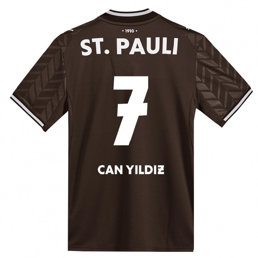 Danxen Damen Emre Can Yildiz #7 Kaffee Weiß Heimtrikot Trikot 2026/27 T-Shirt Österreich