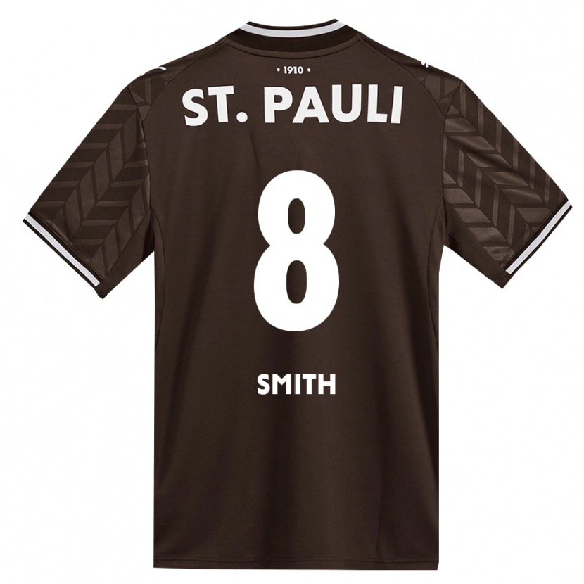 Danxen Damen Eric Smith #8 Kaffee Weiß Heimtrikot Trikot 2026/27 T-Shirt Österreich