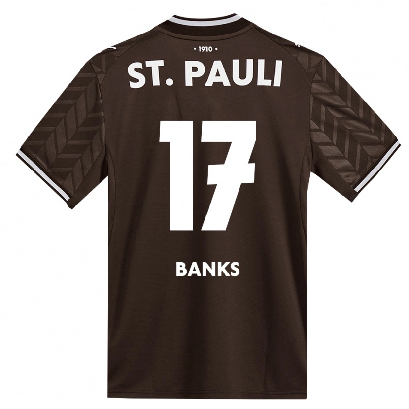Danxen Damen Scott Banks #17 Kaffee Weiß Heimtrikot Trikot 2026/27 T-Shirt Österreich