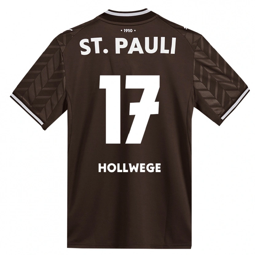 Danxen Damen Jonah Hollwege #17 Kaffee Weiß Heimtrikot Trikot 2026/27 T-Shirt Österreich