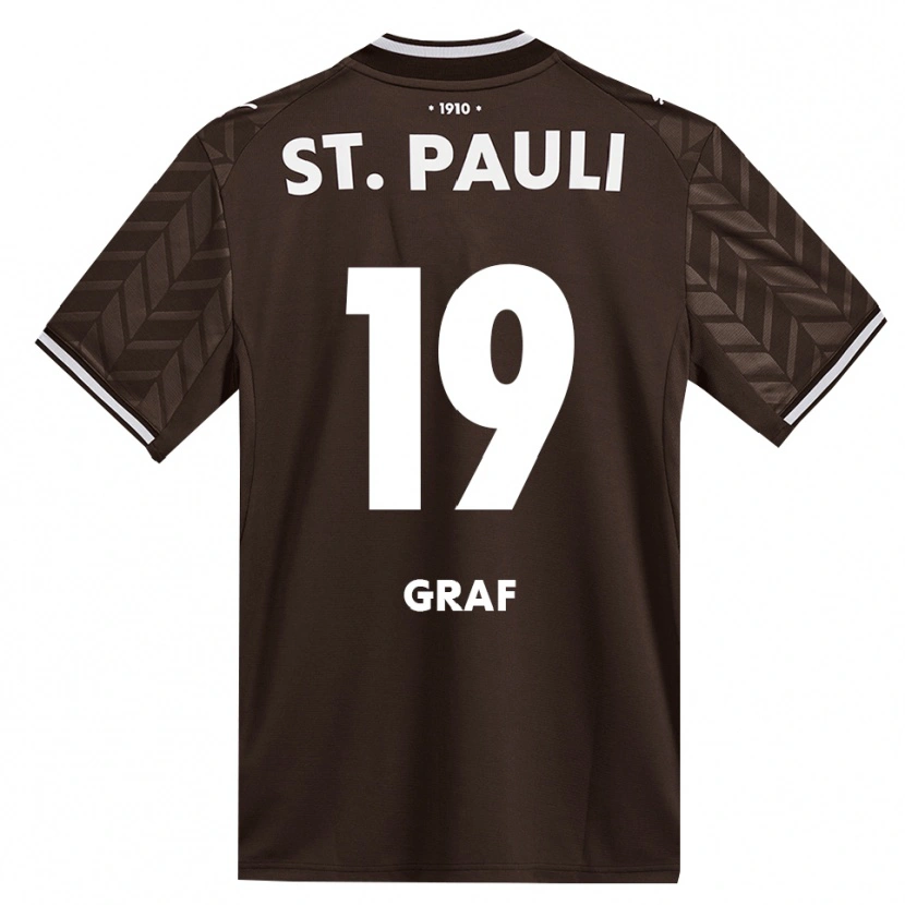 Danxen Damen Alexander Graf #19 Kaffee Weiß Heimtrikot Trikot 2026/27 T-Shirt Österreich