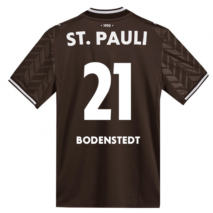 Danxen Damen Paula Bodenstedt #21 Kaffee Weiß Heimtrikot Trikot 2026/27 T-Shirt Österreich