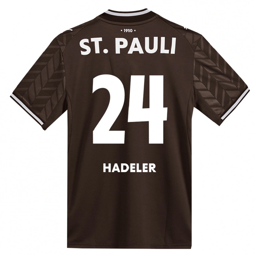 Danxen Damen Jonathan Hadeler #24 Kaffee Weiß Heimtrikot Trikot 2026/27 T-Shirt Österreich