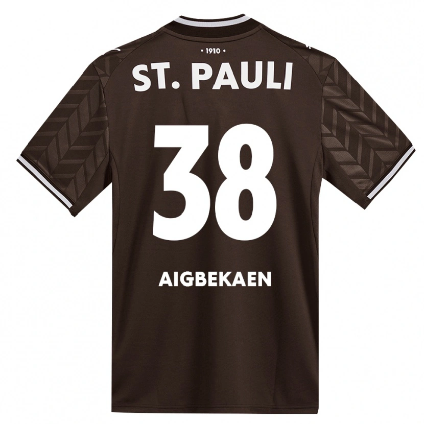 Danxen Damen Romeo Aigbekaen #38 Kaffee Weiß Heimtrikot Trikot 2026/27 T-Shirt Österreich