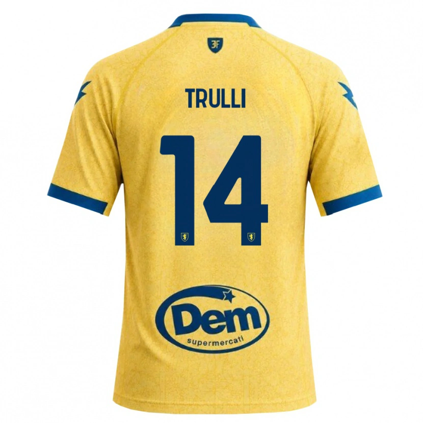 Danxen Damen Lorenzo Trulli #14 Khaki Schwarz Blau Heimtrikot Trikot 2026/27 T-Shirt Österreich