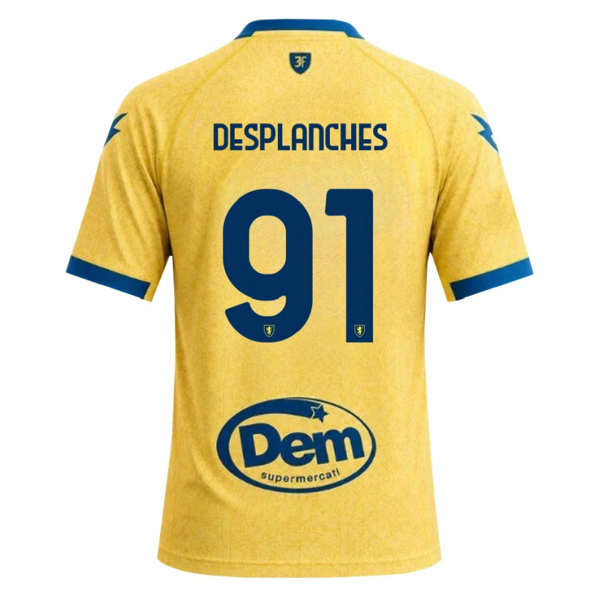 Danxen Damen Sebastiano Desplanches #91 Khaki Schwarz Blau Heimtrikot Trikot 2026/27 T-Shirt Österreich