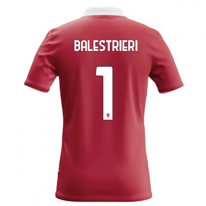 Danxen Damen Alessandro Balestrieri #1 Rot Weiß Heimtrikot Trikot 2026/27 T-Shirt Österreich