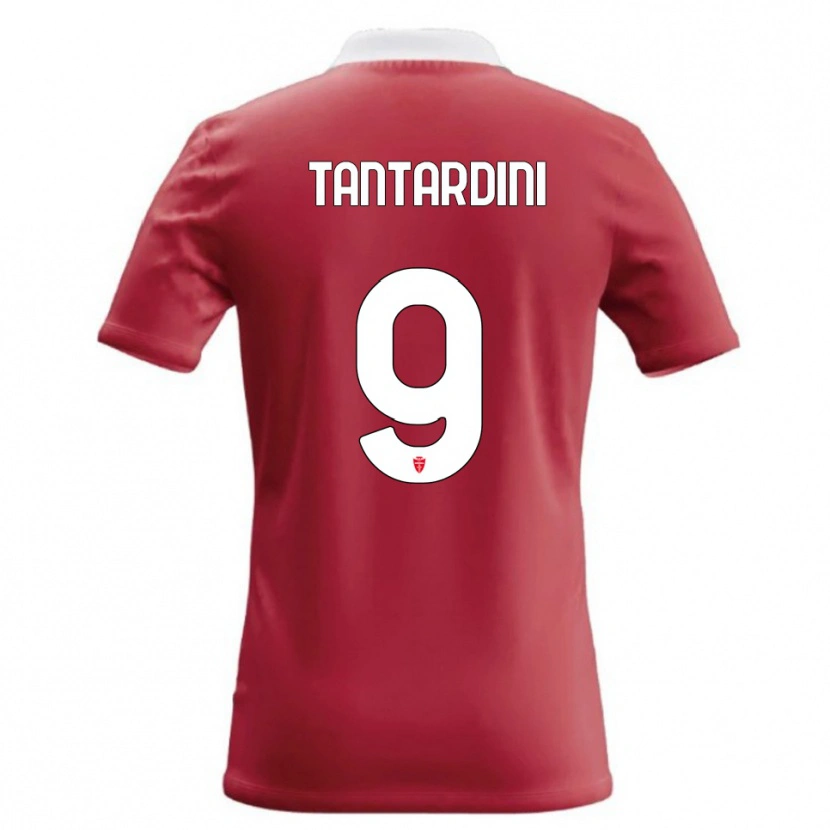 Danxen Damen Tommaso Tantardini #9 Rot Weiß Heimtrikot Trikot 2026/27 T-Shirt Österreich