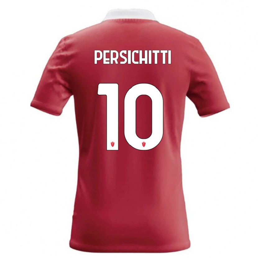 Danxen Damen Matteo Persichitti #10 Rot Weiß Heimtrikot Trikot 2026/27 T-Shirt Österreich