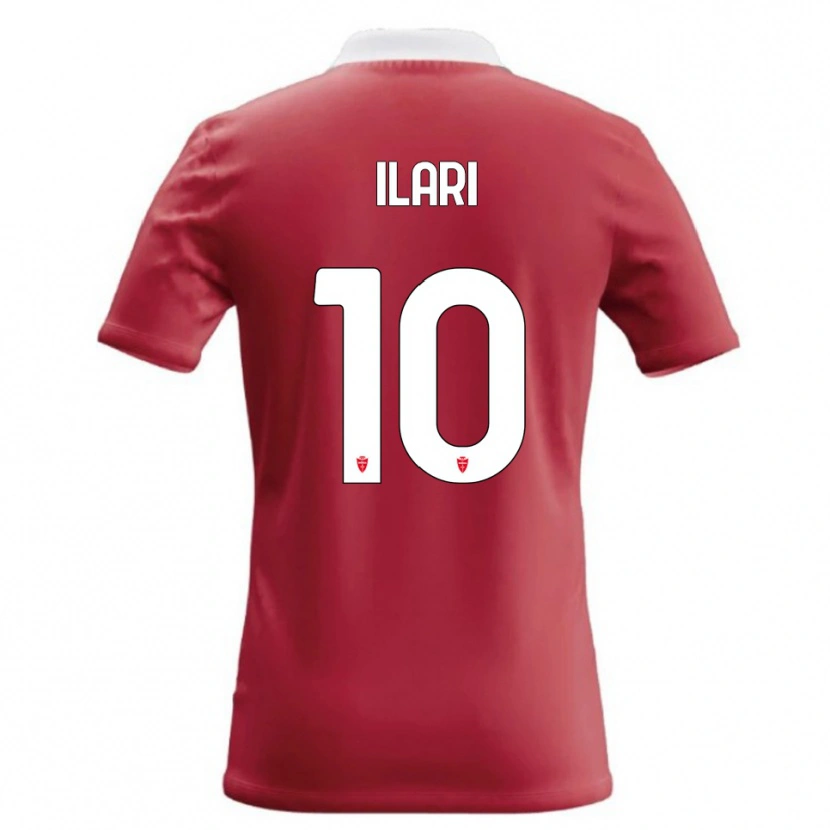 Danxen Damen Mario Ilari #10 Rot Weiß Heimtrikot Trikot 2026/27 T-Shirt Österreich