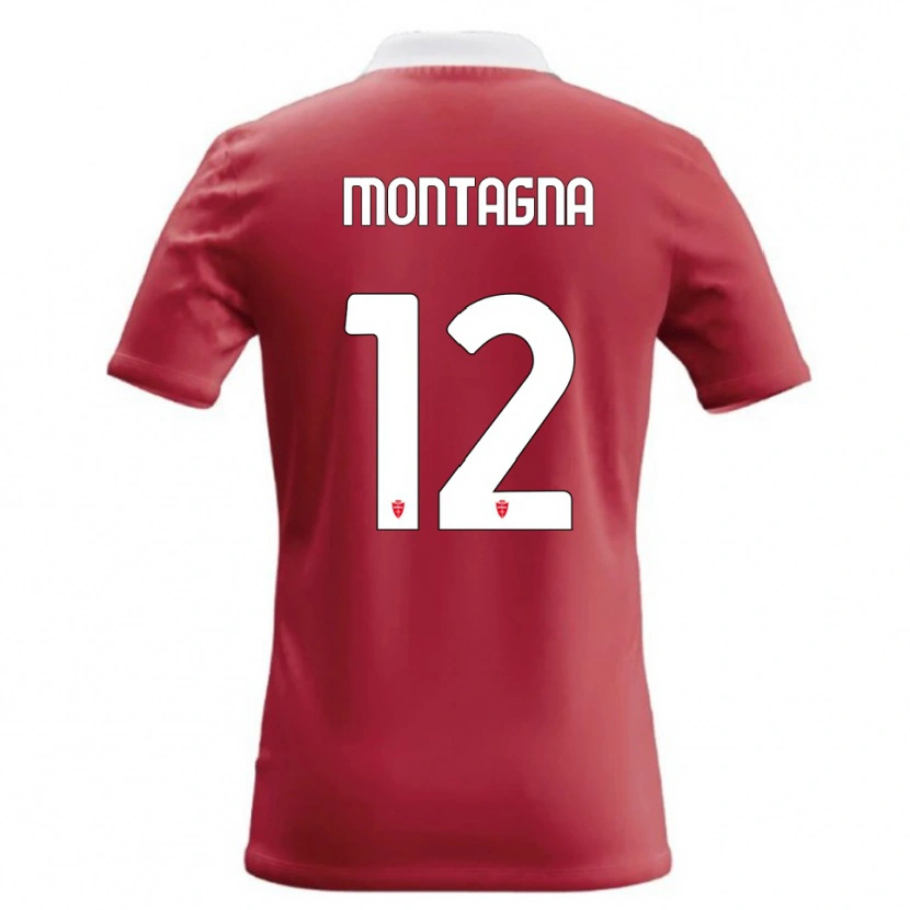 Danxen Damen Jacopo Montagna #12 Rot Weiß Heimtrikot Trikot 2026/27 T-Shirt Österreich