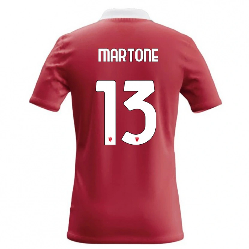 Danxen Damen Giuseppe Martone #13 Rot Weiß Heimtrikot Trikot 2026/27 T-Shirt Österreich