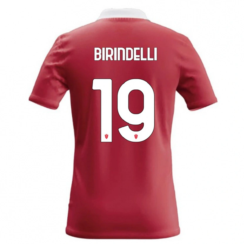 Danxen Damen Samuele Birindelli #19 Rot Weiß Heimtrikot Trikot 2026/27 T-Shirt Österreich