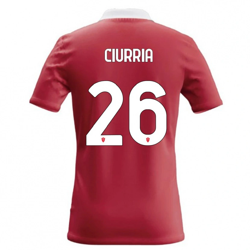Danxen Damen Patrick Ciurria #26 Rot Weiß Heimtrikot Trikot 2026/27 T-Shirt Österreich