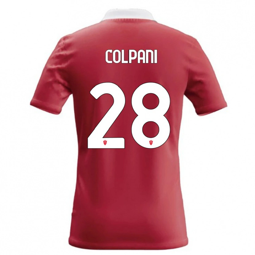 Danxen Damen Andrea Colpani #28 Rot Weiß Heimtrikot Trikot 2026/27 T-Shirt Österreich